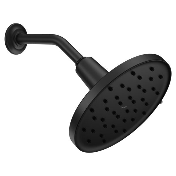 COMBO DE REGADERA CON CEBOLLETA NEGRO MATE