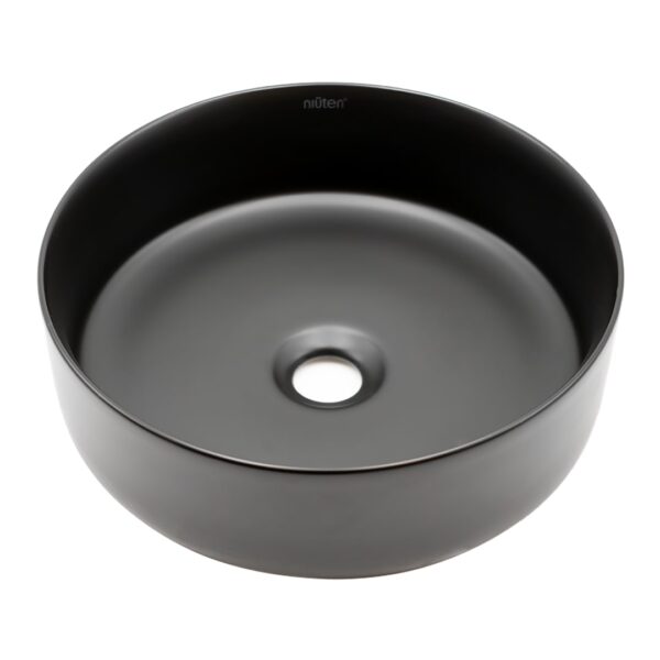 LAVABO CIRCOLARE NEGRO