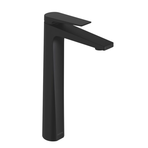 MEZCLADORA MONOMANDO PARA OVALIN NEGRO MATE